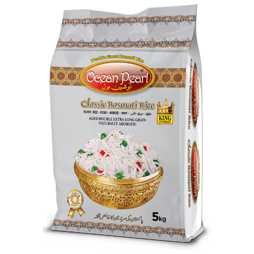 Ocean Pearl Classic Basmati Rice 5 kg bag